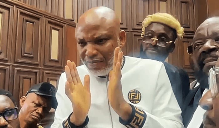 “No Charge Against Me”- Nnamdi Kanu tells Court