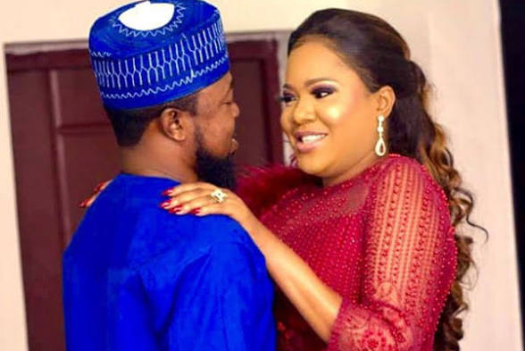 Toyin Abraham's Husband's Reaction as Actress Steals the Show at Family Wedding